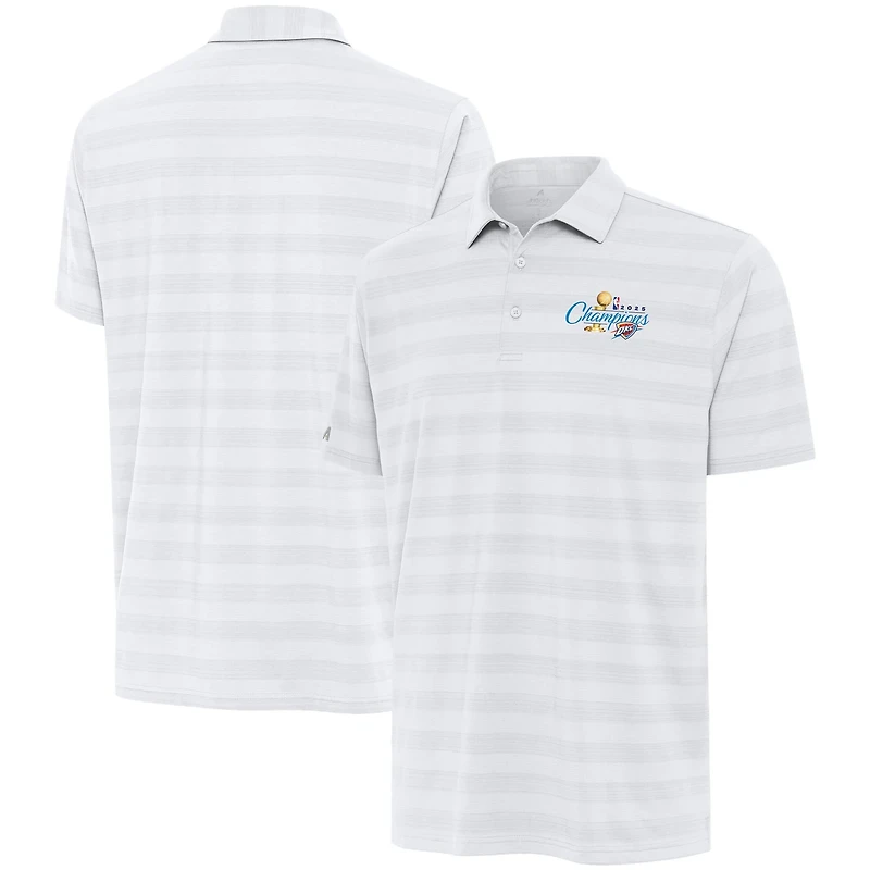 Antigua Oklahoma City Thunder 2025 NBA Finals Champions Tunnel Polo