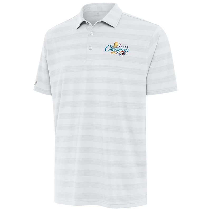 Antigua Oklahoma City Thunder 2025 NBA Finals Champions Tunnel Polo