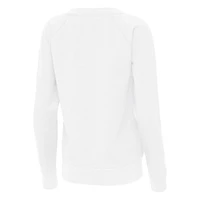 Antigua Oklahoma Sooners Varsity V-Neck Tri-Blend Pullover Sweatshirt