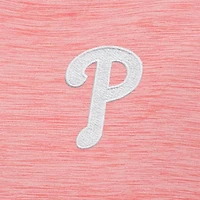 Antigua Philadelphia Phillies Bright Quarter-Zip Pullover Top