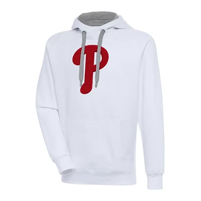 Antigua Philadelphia Phillies Victory Chenille Pullover Hoodie