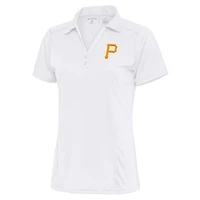 Antigua Pittsburgh Pirates Logo Tribute Polo