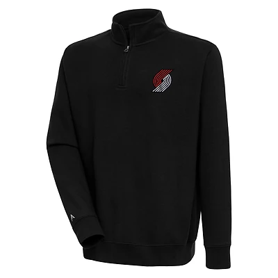 Antigua Portland Trail Blazers Victory Quarter-Zip Pullover Top