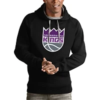Antigua Sacramento Kings Team Logo Victory Pullover Hoodie
