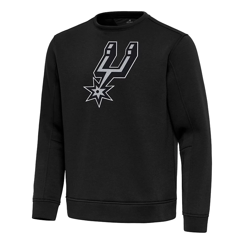 Antigua San Antonio Spurs Relevant Pullover Sweatshirt