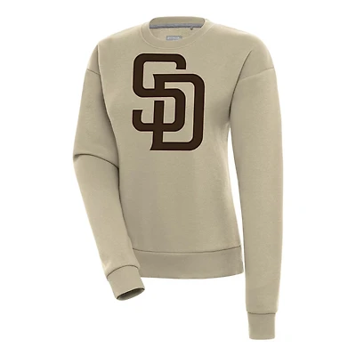 Antigua San Diego Padres Victory Pullover Sweatshirt