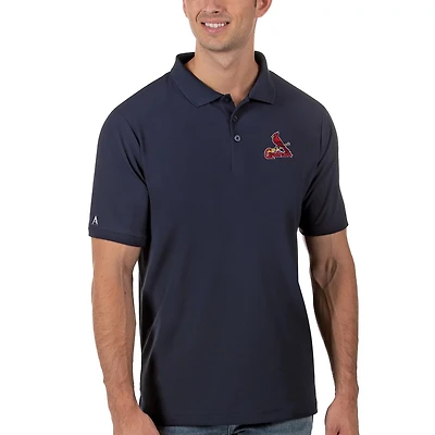 Antigua St Louis Cardinals Legacy Pique Polo