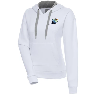 Antigua Tampa Bay Rays Cooperstown Victory Pullover Hoodie
