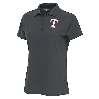 Antigua Texas Rangers Logo Legacy Pique Polo