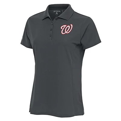 Antigua Washington Nationals Logo Legacy Pique Polo