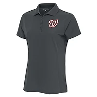 Antigua Washington Nationals Logo Legacy Pique Polo