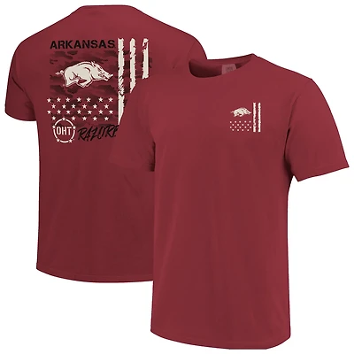 Arkansas Razorbacks Comfort Colors OHT Camo Overlay T-Shirt