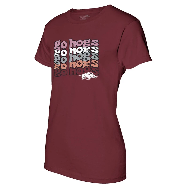 Arkansas Razorbacks Repeat Slogan Boyfriend T-Shirt