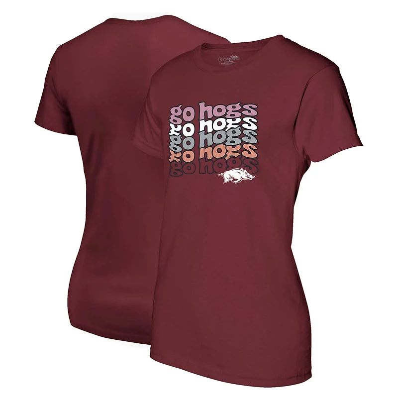 Arkansas Razorbacks Repeat Slogan Boyfriend T-Shirt