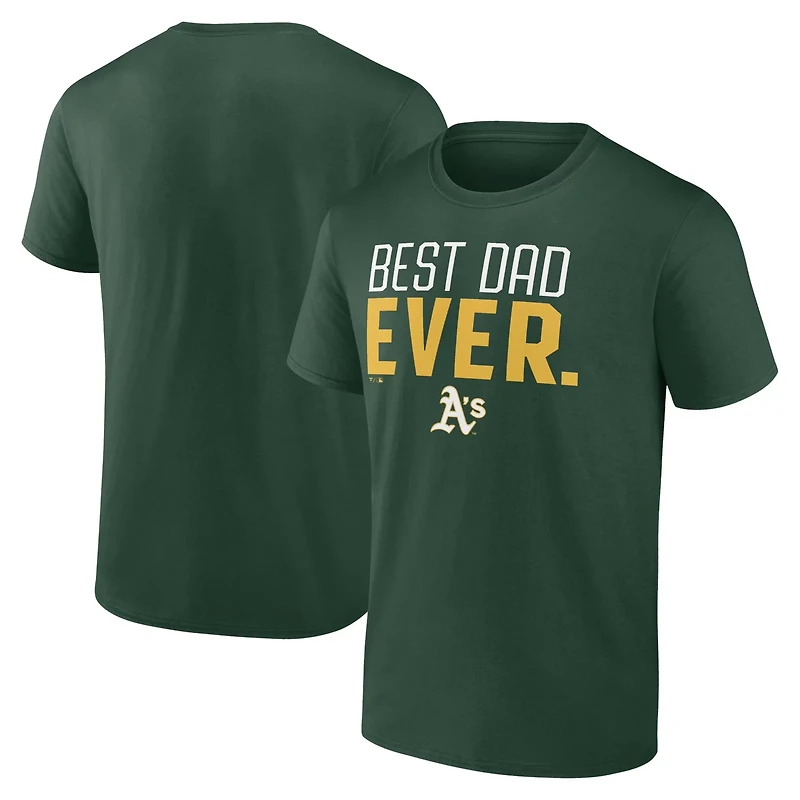 Athletics Best Dad Ever T-Shirt