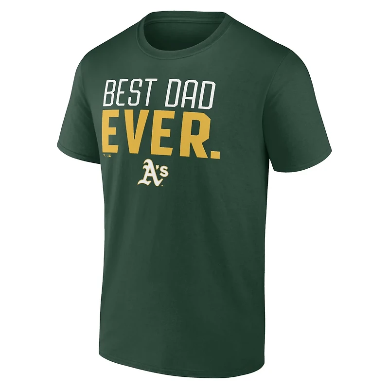 Athletics Best Dad Ever T-Shirt