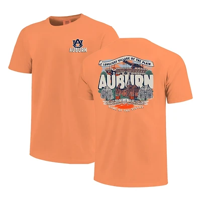 Auburn Tigers Comfort Colors Hyperlocal Campus Scene T-Shirt