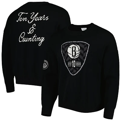 AUTHMADE Brooklyn Nets 10th Anniversary Pullover Sweater
