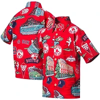 Boston Sox Reyn Spooner Scenic Button-Down Shirt 