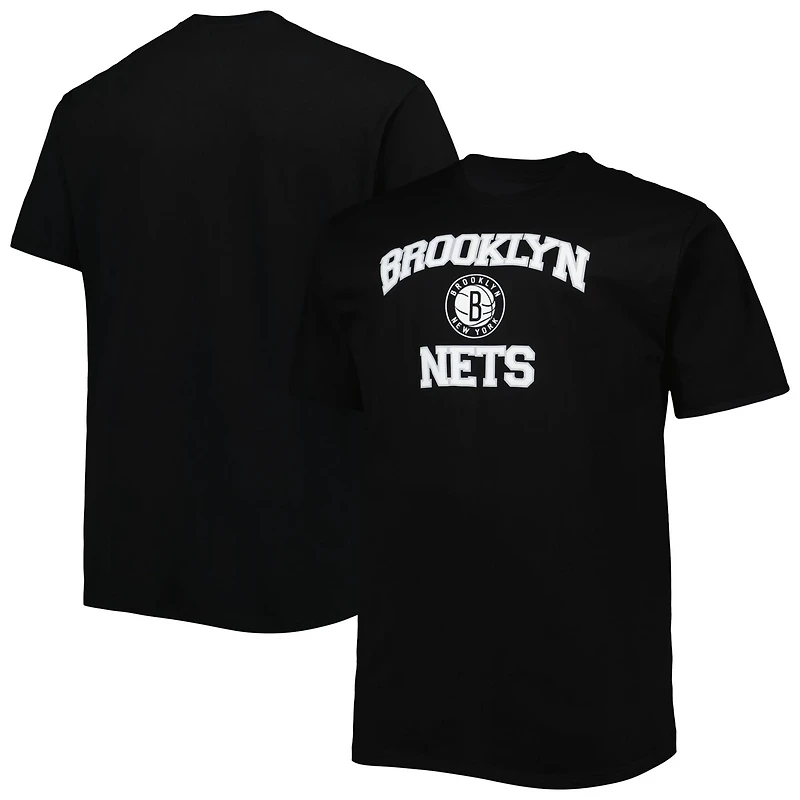 Brooklyn Nets Big  Tall Heart Soul T-Shirt