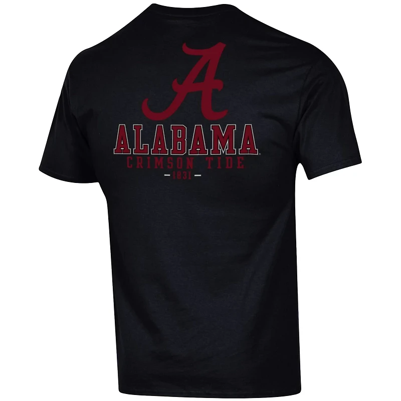 Champion Alabama Crimson Tide Team Stack 2-Hit T-Shirt