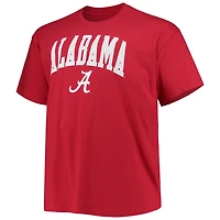Champion Alabama Tide Big  Tall Arch Over Wordmark T-Shirt