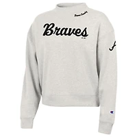 Champion Atlanta Braves Triumph Tri-Blend Sweatshirt