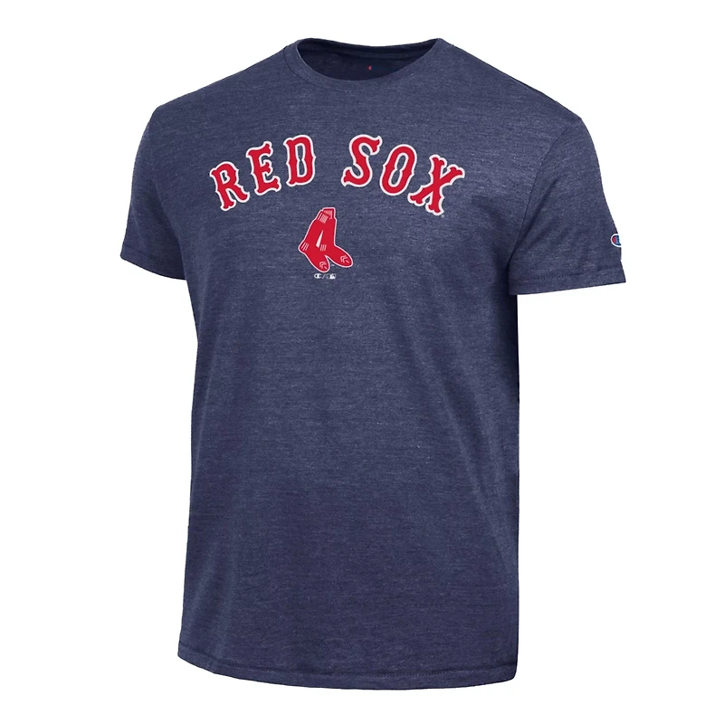Champion Boston Red Sox Cooperstown Wordmark Lockup Tri-Blend T-Shirt