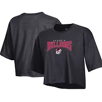 Champion Gray Georgia Bulldogs Boyfriend Cropped T-Shirt
