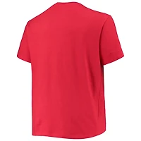 Champion Indiana Hoosiers Big  Tall Arch Over Wordmark T-Shirt