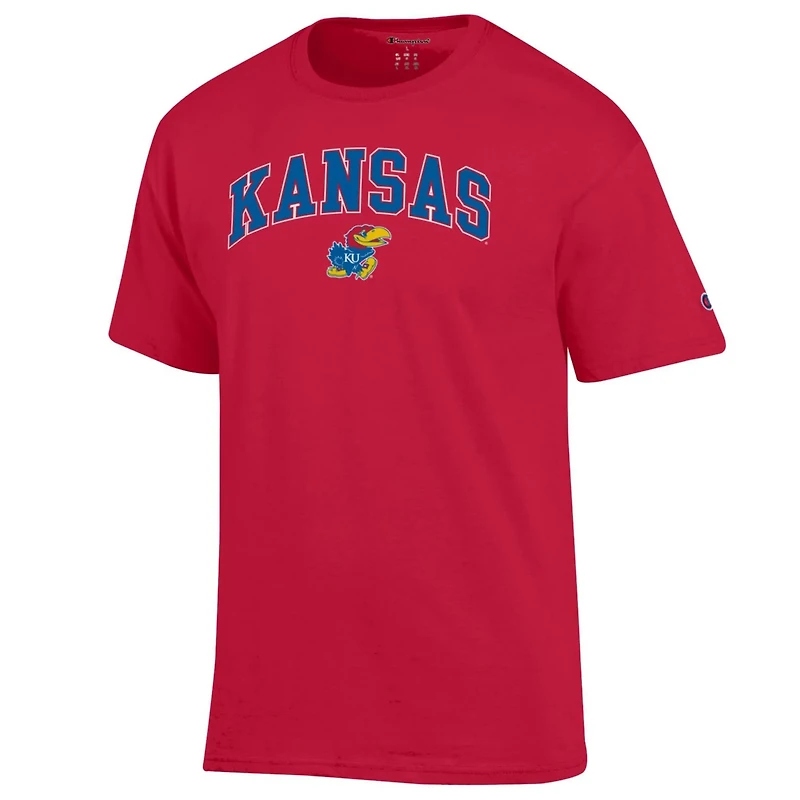 Champion Kansas Jayhawks Arch Over Logo T-Shirt