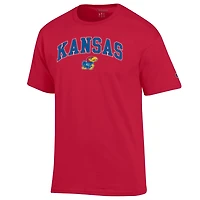 Champion Kansas Jayhawks Arch Over Logo T-Shirt