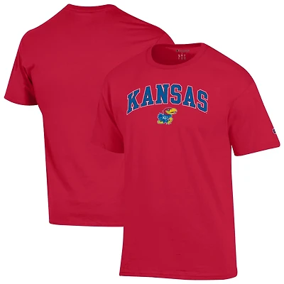 Champion Kansas Jayhawks Arch Over Logo T-Shirt