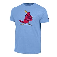 Champion Light St Louis Cardinals Cooperstown Logo Tri-Blend T-Shirt
