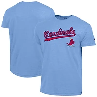 Champion Light St Louis Cardinals Cooperstown Wordmark Lockup Tri-Blend T-Shirt