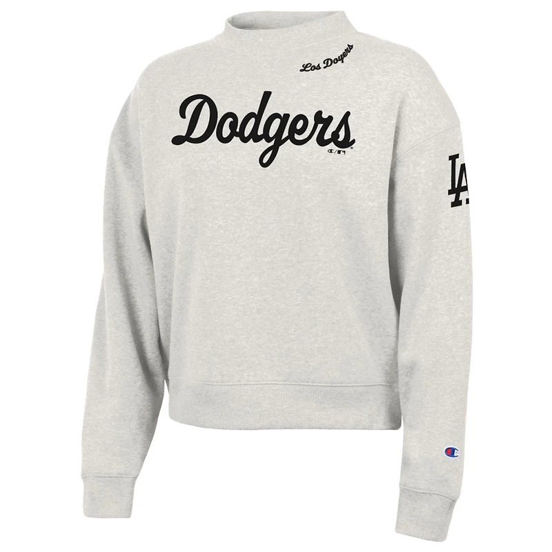 Champion Los Angeles Dodgers Triumph Tri-Blend Sweatshirt