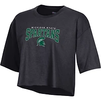 Champion Michigan State Spartans Boyfriend Cropped T-Shirt
