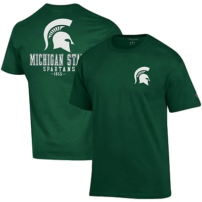 Champion Michigan State Spartans Stack 2-Hit T-Shirt