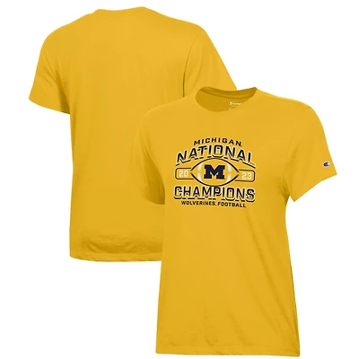 Champion Michigan Wolverines College Football Playoff 2023 National Champions T-Shirt