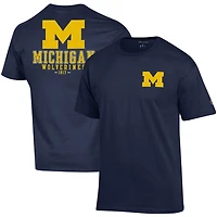 Champion Michigan Wolverines Stack 2-Hit T-Shirt