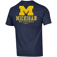 Champion Michigan Wolverines Stack 2-Hit T-Shirt