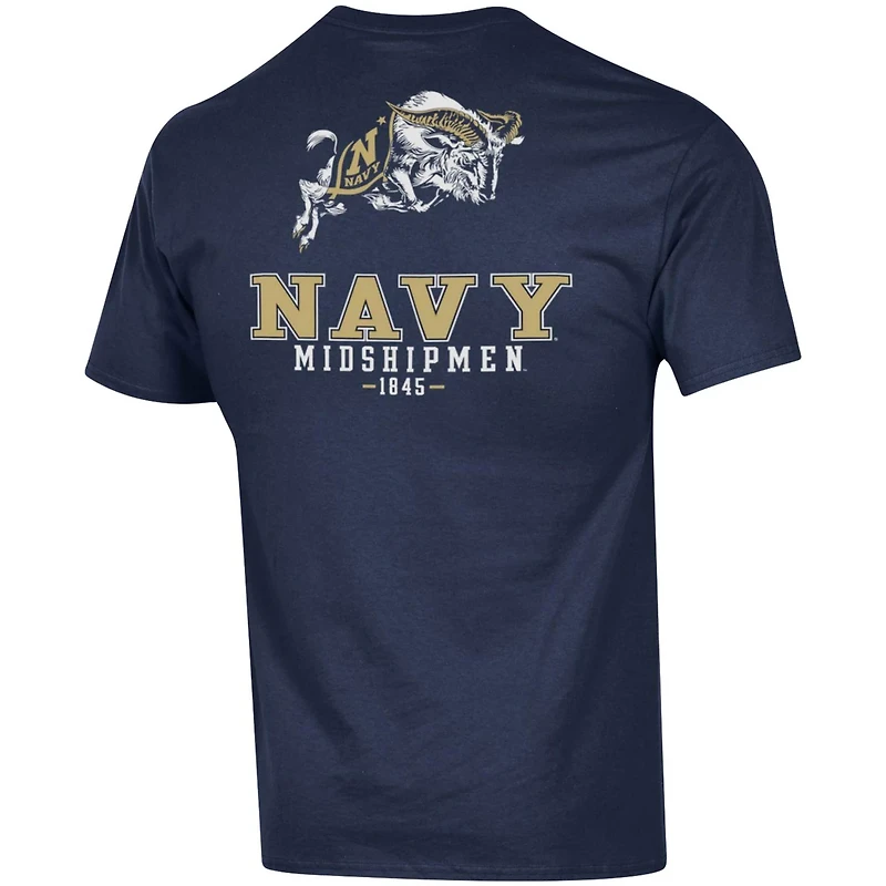 Champion Midshipmen Stack 2-Hit T-Shirt
