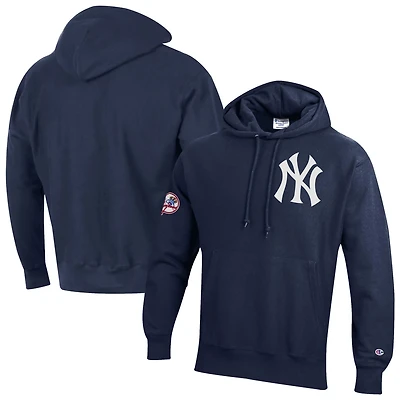 Champion New York Yankees Reverse Weave Chenille Hoodie
