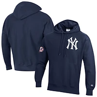 Champion New York Yankees Reverse Weave Chenille Hoodie