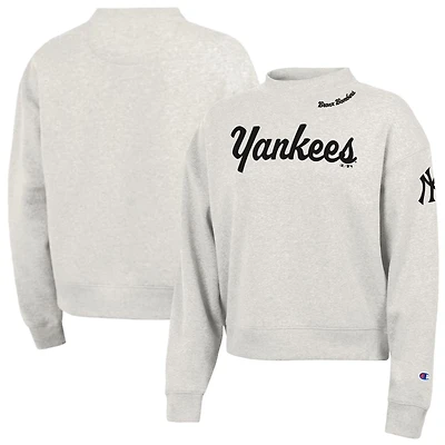 Champion New York Yankees Triumph Tri-Blend Sweatshirt