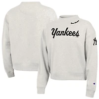 Champion New York Yankees Triumph Tri-Blend Sweatshirt