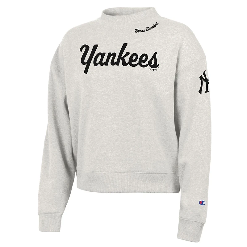 Champion New York Yankees Triumph Tri-Blend Sweatshirt