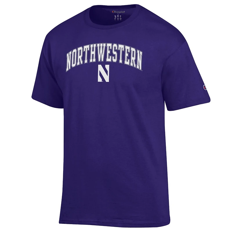 Champion Northwestern Wildcats Arch Over Logo T-Shirt