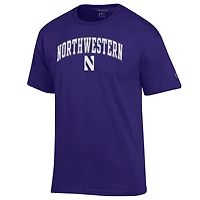 Champion Northwestern Wildcats Arch Over Logo T-Shirt