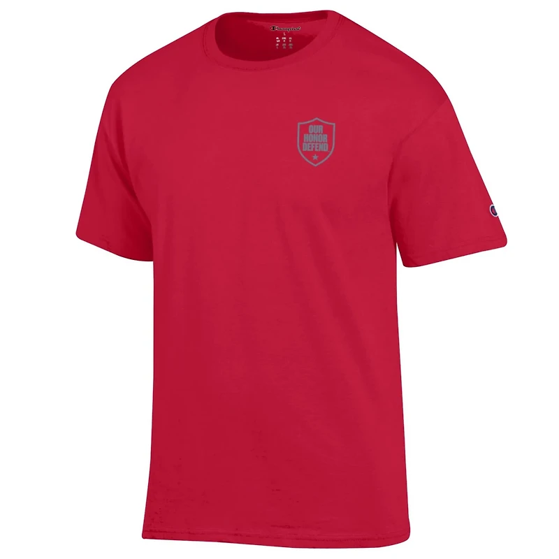 Champion Ohio State Buckeyes Our Honor Defend Shield T-Shirt